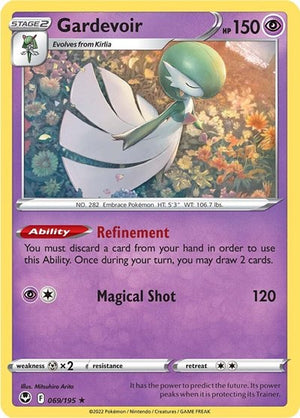 Pokemon TCG - SWSH12: Silver Tempest - Gardevoir - 069/195