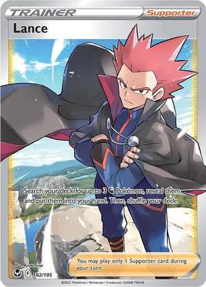 Pokemon TCG - SWSH12: Silver Tempest - Lance - 192/195 - Holofoil