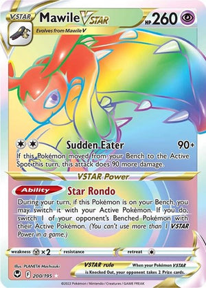 Pokemon TCG - SWSH12: Silver Tempest - Mawile VSTAR - 200/195 - Holofoil