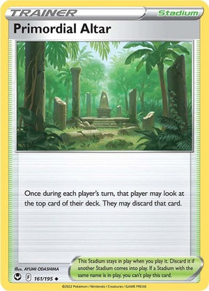 Pokemon TCG - SWSH12: Silver Tempest - Primordial Altar - 161/195