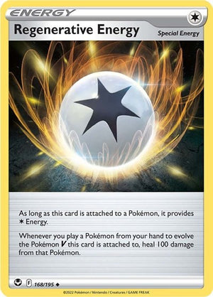 Pokemon TCG - SWSH12: Silver Tempest - Regenerative Energy - 168/195