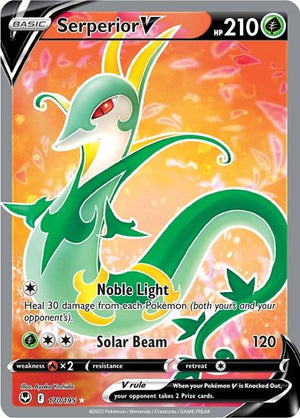 Pokemon TCG - SWSH12: Silver Tempest - Serperior V - 170/195 - Holofoil