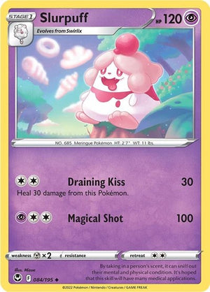Pokemon TCG - SWSH12: Silver Tempest - Slurpuff - 084/195