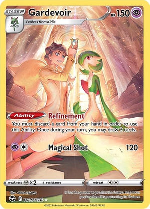 Pokemon TCG - SWSH12: Silver Tempest Trainer Gallery - Gardevoir - TG05/TG30 - Holofoil