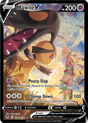 Pokemon TCG - SWSH12: Silver Tempest Trainer Gallery - Mawile V - TG17/TG30 - Holofoil
