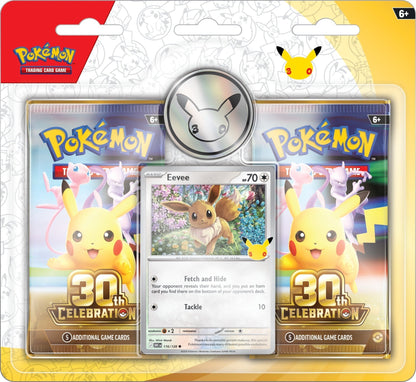 Pokemon TCG - 30th Celebration - 2-Pack Blister