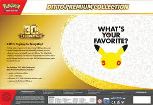 Pokemon TCG - 30th Celebration - Ditto Premium Collection