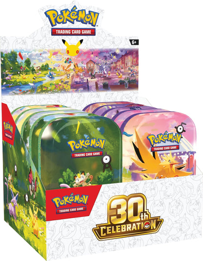 Pokemon TCG - 30th Celebration - Mini Tin Case