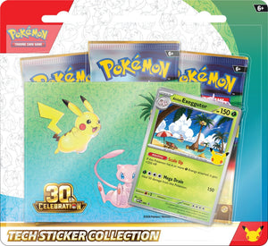 Pokemon TCG - 30th Celebration - Tech Sticker Collection - Alolan Exeggutor