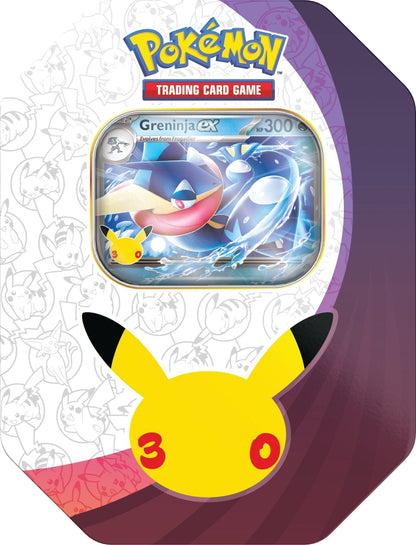Pokemon TCG - 30th Celebration - Tin - Greninja ex