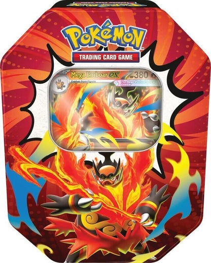 Pokemon TCG - Ascended Heroes - Tin - Mega Emboar ex