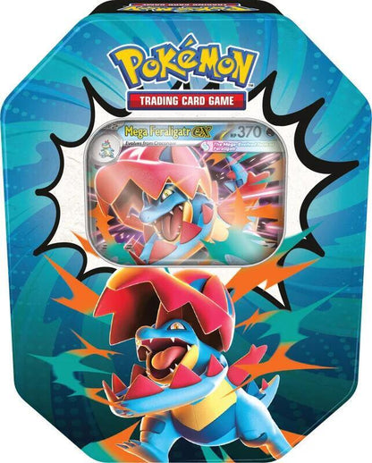 Pokemon TCG - Ascended Heroes - Tin - Mega Feraligatr ex