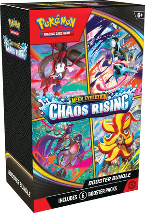 Pokemon TCG - Chaos Rising - Booster Bundle (6 Packs)