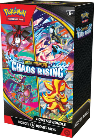 Pokemon TCG - Chaos Rising - Booster Bundle (6 Packs)