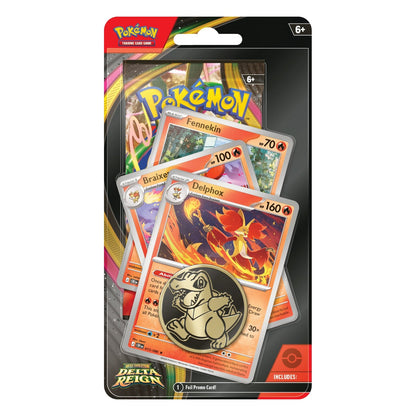 Pokemon TCG - Mega Evolution - Delta Reign - Premium Checklane Blister - Delphox