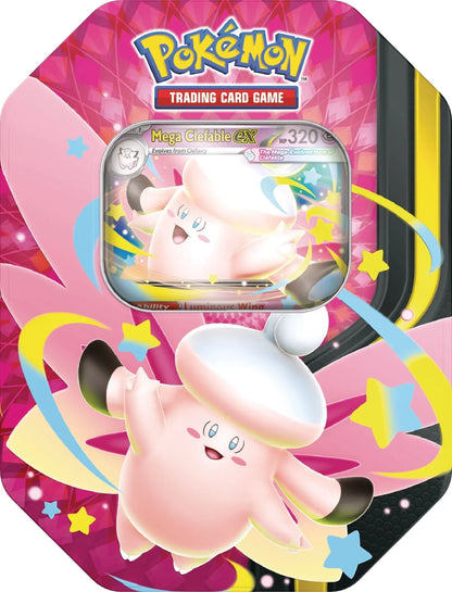 Pokemon TCG - Mega Moonlit Tin - Mega Clefable ex