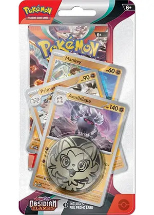 Pokemon - SV03 Obsidian Flames - Premium Checklane Blister - Annihilape