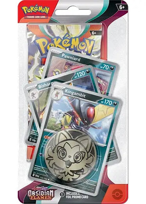 Pokemon - SV03 Obsidian Flames - Premium Checklane Blister - Kingambit