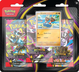 Pokemon TCG - Pitch Black - 3 Pack Blister - Binacle
