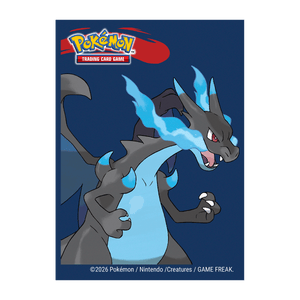 Pokemon TCG - Ultra Pro Deck Protector Sleeves - Mega Charizard X (65 Pack)