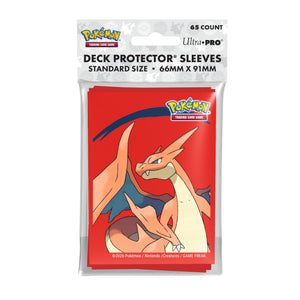 Pokemon TCG - Ultra Pro Deck Protector Sleeves - Mega Charizard Y (65 Pack)
