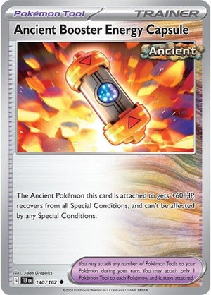 Pokemon TCG - SV05: Temporal Forces - Ancient Booster Energy Capsule - 140/162 - Reverse Holofoil