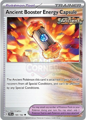 Pokemon TCG - SV05: Temporal Forces - Ancient Booster Energy Capsule - 140/162