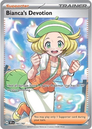Pokemon TCG - SV05: Temporal Forces - Bianca's Devotion - 197/162 - Holofoil