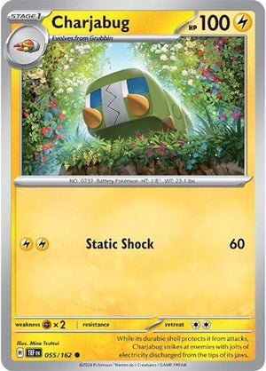 Pokemon TCG - SV05: Temporal Forces - Charjabug - 055/162