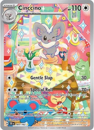 Pokemon TCG - SV05: Temporal Forces - Cinccino - 183/162 - Holofoil