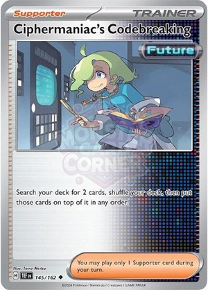 Pokemon TCG - SV05: Temporal Forces - Ciphermaniac's Codebreaking - 145/162