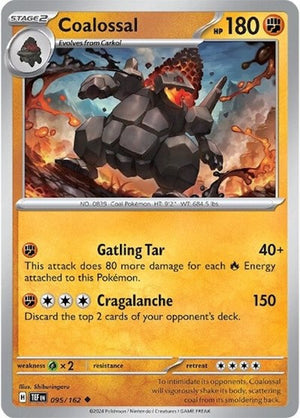 Pokemon TCG - SV05: Temporal Forces - Coalossal - 095/162