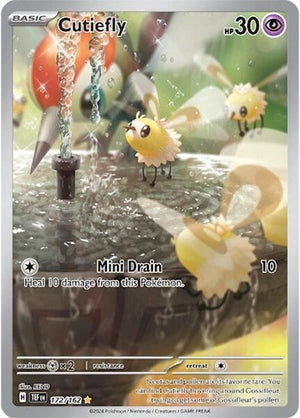 Pokemon TCG - SV05: Temporal Forces - Cutiefly - 172/162 - Holofoil