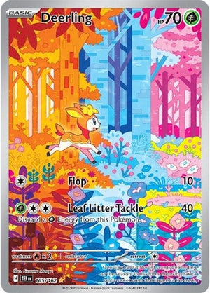 Pokemon TCG - SV05: Temporal Forces - Deerling - 165/162 - Holofoil