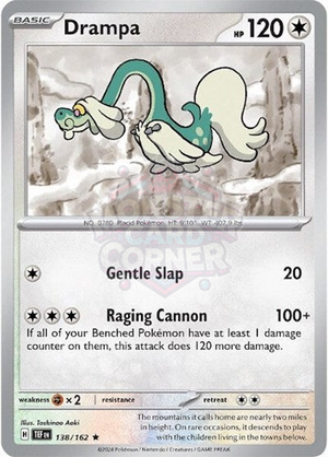 Pokemon TCG - SV05: Temporal Forces - Drampa - 138/162 - Holofoil