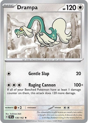 Pokemon TCG - SV05: Temporal Forces - Drampa - 138/162 - Reverse Holofoil