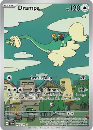 Pokemon TCG - SV05: Temporal Forces - Drampa - 184/162 - Holofoil