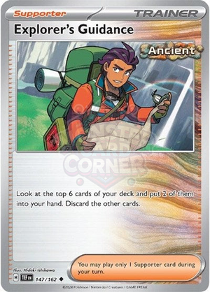 Pokemon TCG - SV05: Temporal Forces - Explorer's Guidance - 147/162