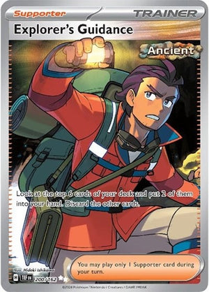 Pokemon TCG - SV05: Temporal Forces - Explorer's Guidance - 200/162 - Holofoil
