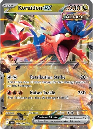 Pokemon TCG - SV05: Temporal Forces - Koraidon ex - 120/162 - Holofoil