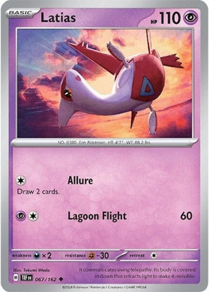 Pokemon TCG - SV05: Temporal Forces - Latias - 067/162