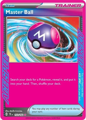 Pokemon TCG - SV05: Temporal Forces - Master Ball - 153/162 - Holofoil