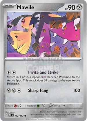 Pokemon TCG - SV05: Temporal Forces - Mawile - 112/162 - Reverse Holofoil
