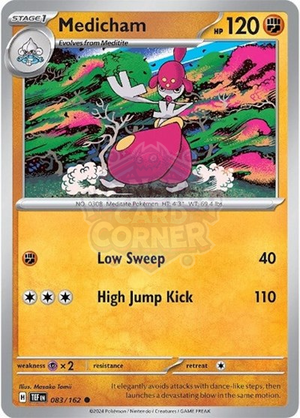 Pokemon TCG - SV05: Temporal Forces - Medicham - 083/162