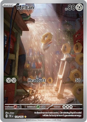 Pokemon TCG - SV05: Temporal Forces - Meltan - 179/162 - Holofoil