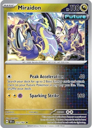 Pokemon TCG - SV05: Temporal Forces - Miraidon - 121/162 - Holofoil
