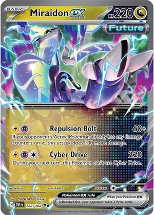 Pokemon TCG - SV05: Temporal Forces - Miraidon ex - 122/162 - Holofoil