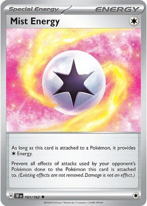 Pokemon TCG - SV05: Temporal Forces - Mist Energy - 161/162 - Reverse Holofoil