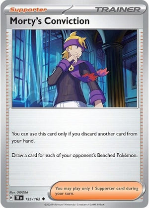 Pokemon TCG - SV05: Temporal Forces - Morty's Conviction - 155/162
