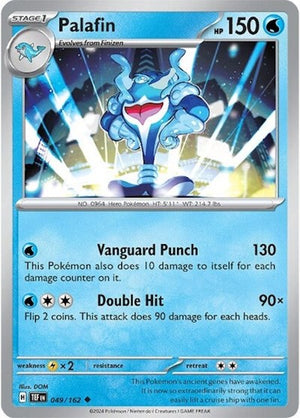 Pokemon TCG - SV05: Temporal Forces - Palafin - 049/162